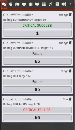 Example Rolls In Chat Window