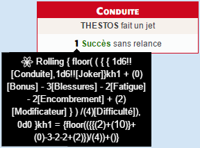 Détail des calculs