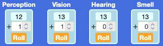 Perception Rolls